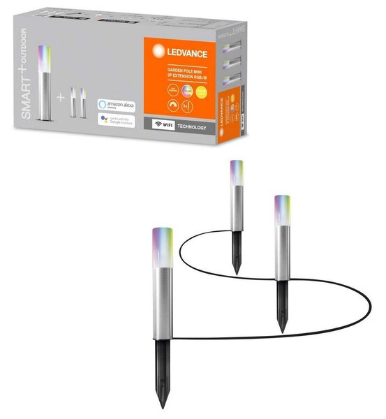 Ledvance - SET za proširenje 3x LED RGBW Vanjska lampa SMART+ 3xLED/1,9W/230V Wi-Fi