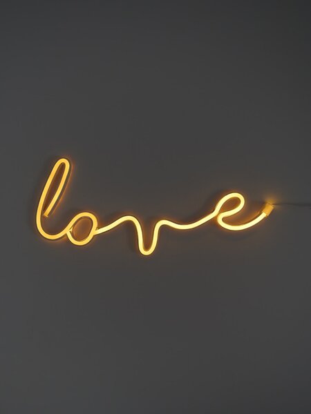 Sinsay - LED neon lampa u obliku natpisa "Love"