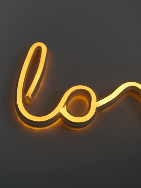 Sinsay - LED neon lampa u obliku natpisa "Love"