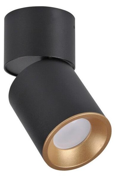 Reflektorska svjetiljka NIXA 1xGU10/10W/230V crna/zlatna