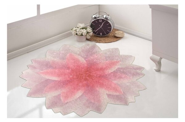 Tepih Vitaus Flowerina, ⌀ 80 cm