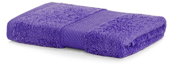 Tamno ljubičasti ručnik DecoKing Bamby Purple, 50 x 100 cm
