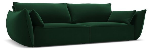 Tamno zelena baršunasta sofa 208 cm Vanda – Mazzini Sofas