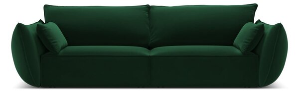 Tamno zelena baršunasta sofa 208 cm Vanda – Mazzini Sofas
