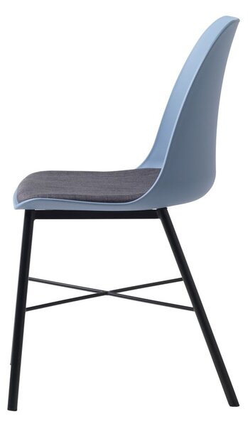 Plava blagovaonska stolica Unique Furniture Whistler
