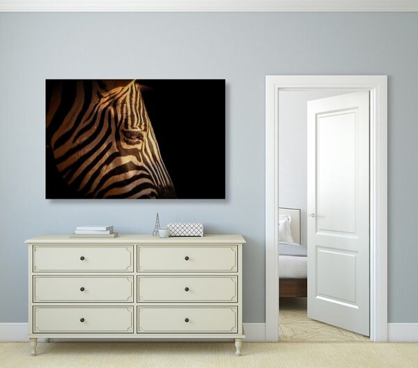 Slika portret zebre