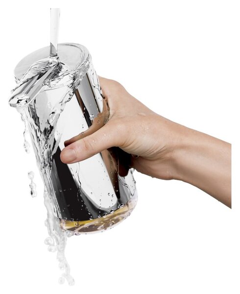 Automatski čelični dozator za sapun srebrne boje 266 ml - simplehuman