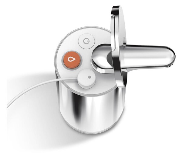 Automatski čelični dozator za sapun srebrne boje 266 ml - simplehuman