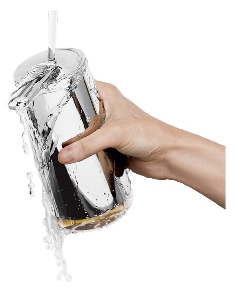 Automatski čelični dozator za sapun srebrne boje 266 ml - simplehuman