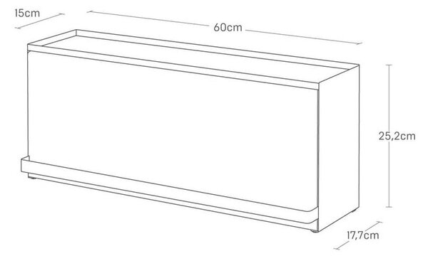 Metalni kuhinjski organizator Tower – YAMAZAKI