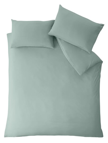 Zelena posteljina za bračni krevet/za produženi krevet 260x220 cm So Soft Non-Iron – Catherine Lansfield