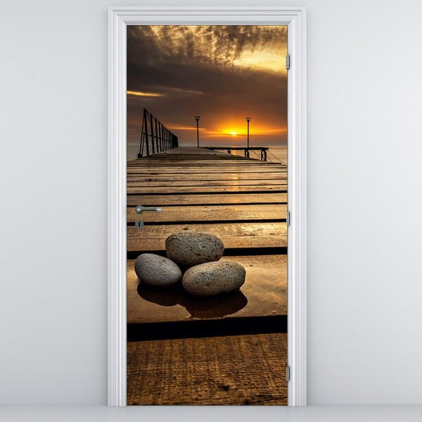 Foto tapeta za vrata - Zalazak sunca (95x205cm)