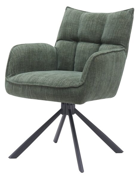 Zelene podstavljene blagovaonske stolice u setu 2 kom Marilla – Unique Furniture