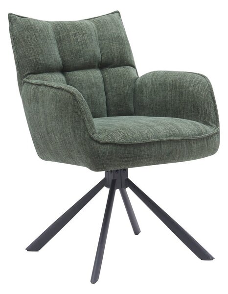 Zelene podstavljene blagovaonske stolice u setu 2 kom Marilla – Unique Furniture