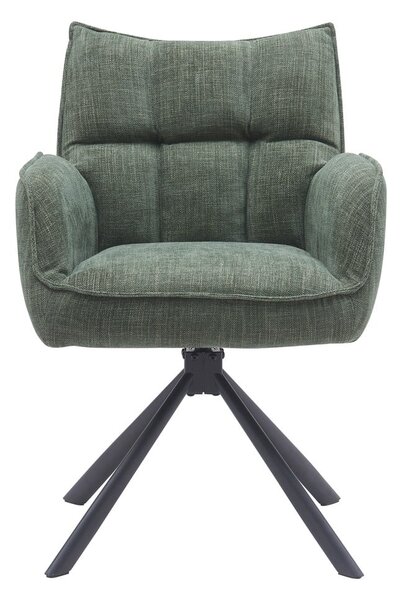 Zelene podstavljene blagovaonske stolice u setu 2 kom Marilla – Unique Furniture