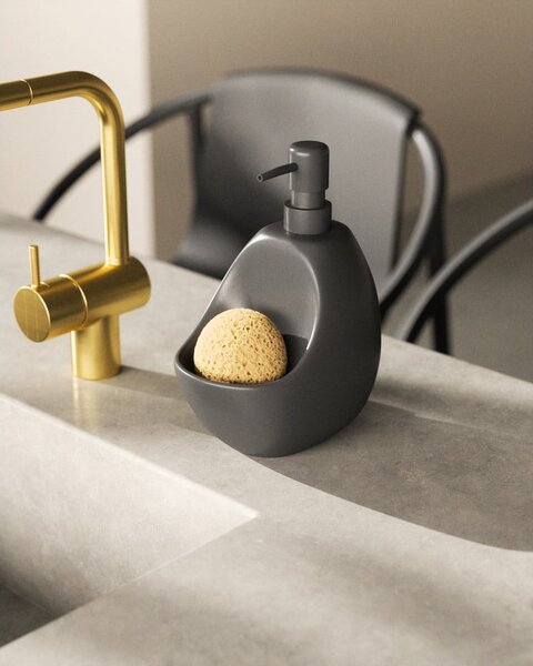 Crni keramički dozator sapuna 590 ml Joey – Umbra