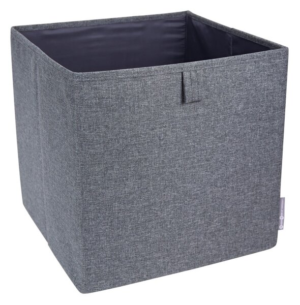 Siva kutija za pohranu Bigso Box of Sweden Cube