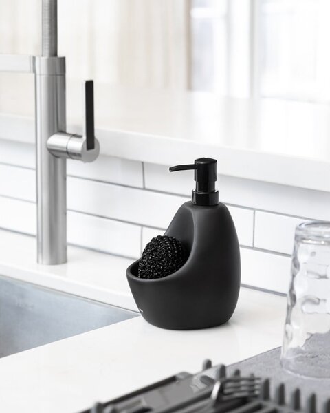 Crni keramički dozator sapuna 590 ml Joey – Umbra