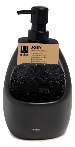 Crni keramički dozator sapuna 590 ml Joey – Umbra