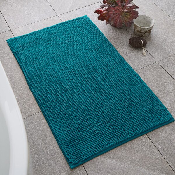 Plavozelena kupaonska prostirka 50x80 cm Bobble – Catherine Lansfield