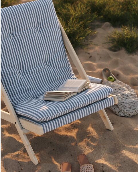 Sklopivi naslonjač Karup Design Boogie Raw/Beach Blue