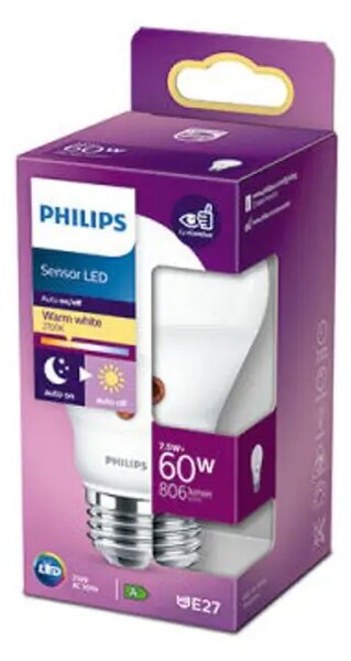 CONSUMER LED ŽARULJA D2D 60W A60 E27 WW FR ND SRT4 8718699782696