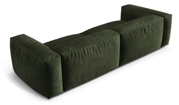 Zelena baršunasti sofa 320 cm Martina – Micadoni