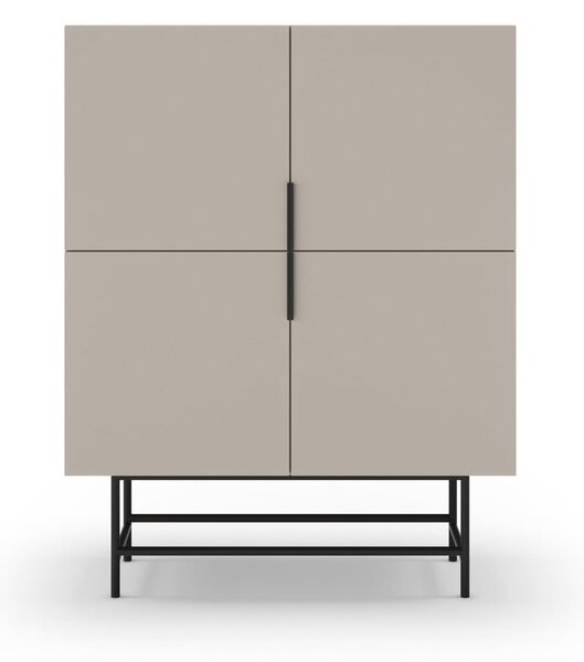 Krem ormarić 100x128 cm Eldia – Marckeric