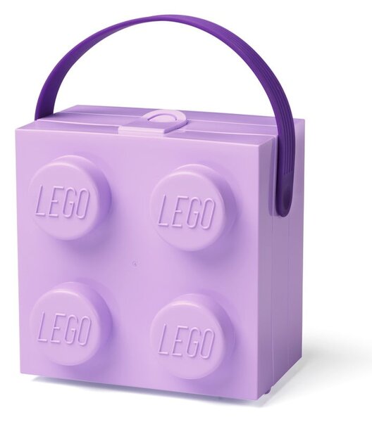 Ljubičasta kutija za pohranu sa ručkom LEGO®