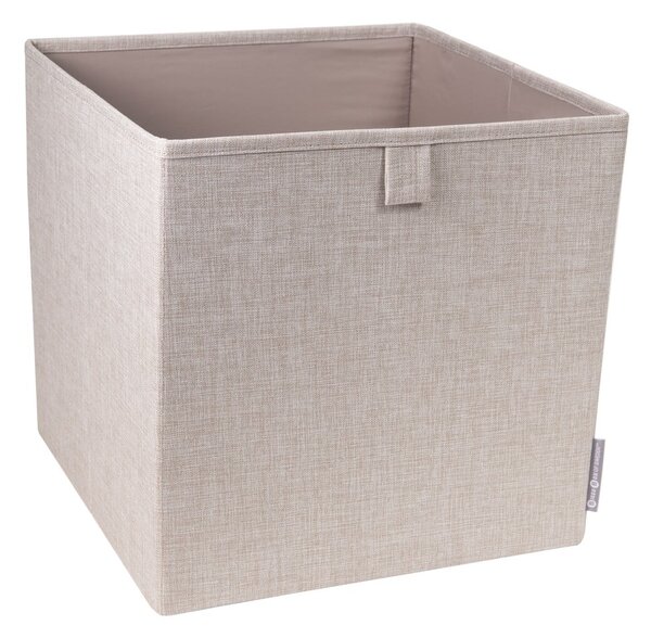 Bež kutija za pohranu Bigso Box of Sweden Cube