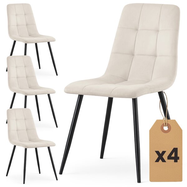 Set blagovaonskih stolica (4 kom.) Nairobi (bež)