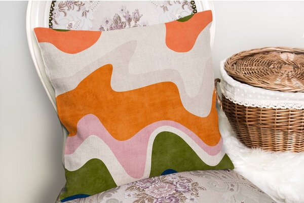 Ukrasna jastučnica 43x43 cm Squiggly Orange – Mila Home