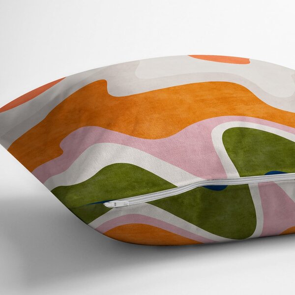 Ukrasna jastučnica 43x43 cm Squiggly Orange – Mila Home