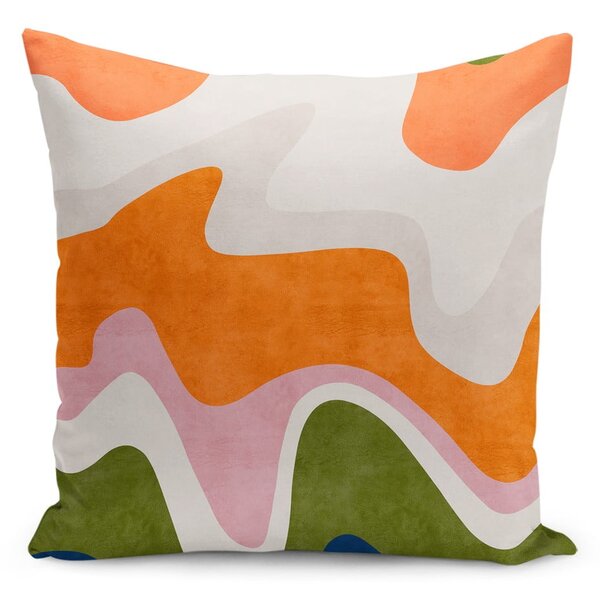 Ukrasna jastučnica 43x43 cm Squiggly Orange – Mila Home