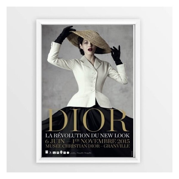 Slika u okviru Piacenza Art Dior With Hat, 23 x 33 cm