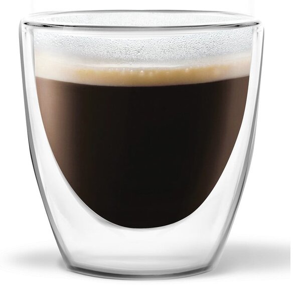 Set s 2 čaše od dvostrukog stakla Vialli Design Ronny Espresso, 80 ml