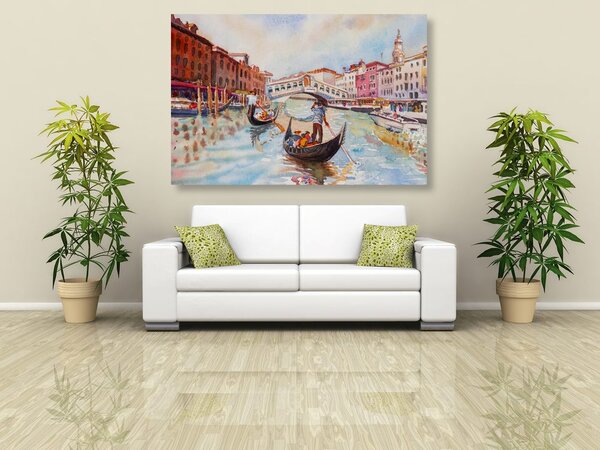 Slika venecijanska gondola