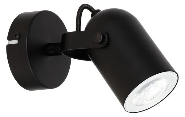 Reflektorska svjetiljka AMO 1xGU10/8W/230V crna
