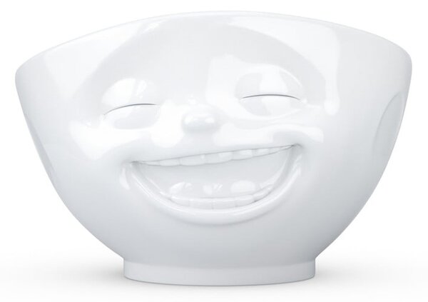 Bijela porculanska "nasmijana" zdjela 58products