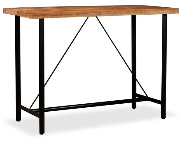 VidaXL Barski stol od masivnog bagremovog drva 150 x 70 x 107 cm