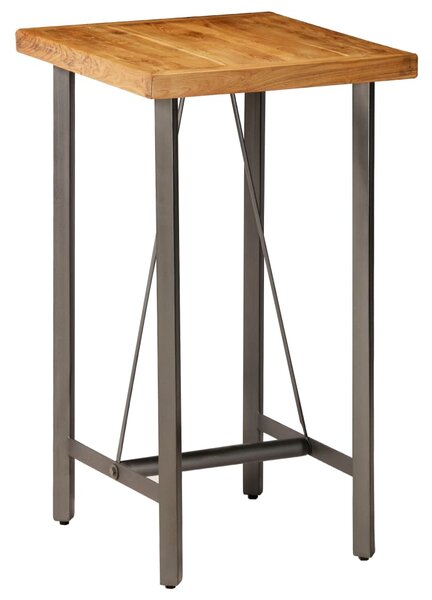 VidaXL Barski stol od masivne reciklirane tikovine 60 x 60 x 107 cm