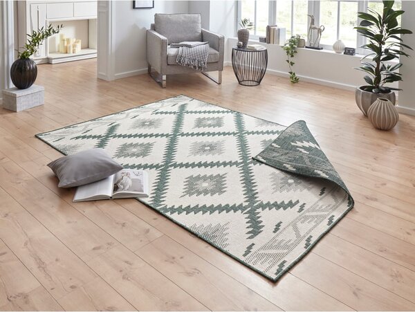 Tepih za eksterijer zeleno-bež boje NORTHRUGS Malibu, 230 x 160 cm