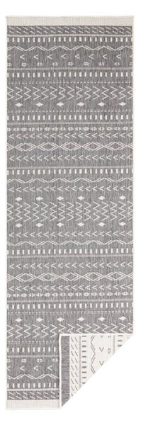 Tepih za eksterijer sivo-bež boje NORTHRUGS Kuba, 250 x 80 cm