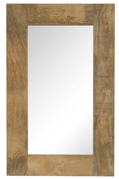 VidaXL Ogledalo od masivnog drva manga 50 x 80 cm