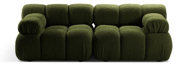 Zelena sofa od bouclé tkanine 188 cm Bellis – Micadoni Home