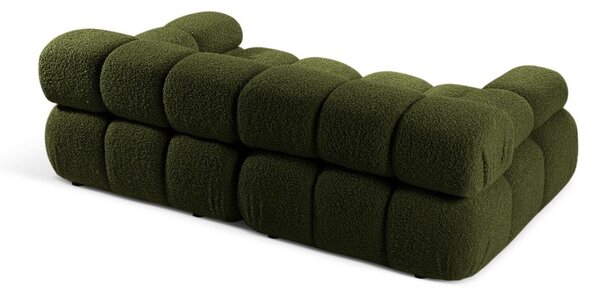Zelena sofa od bouclé tkanine 188 cm Bellis – Micadoni Home