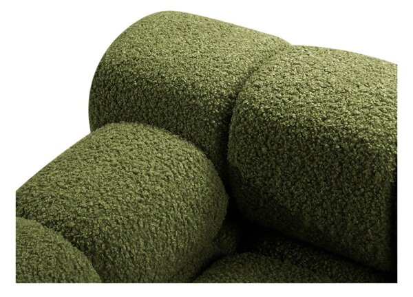Zelena sofa od bouclé tkanine 188 cm Bellis – Micadoni Home