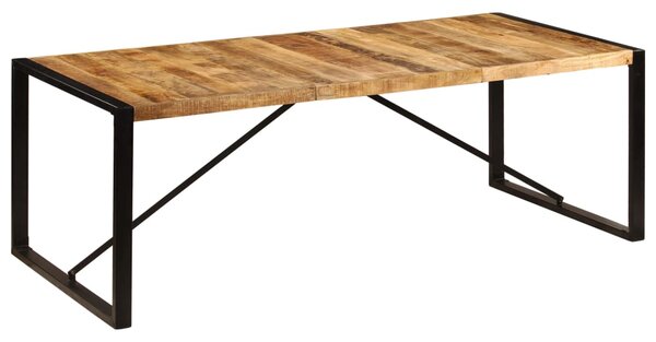 VidaXL Blagovaonski stol 220 x 100 x 75 cm masivno drvo manga