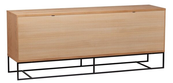 Niska komoda u dekoru hrasta 188x75 cm Ende - Woodman