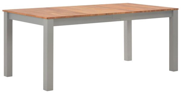 VidaXL Blagovaonski stol od masivne hrastovine 180 x 90 x 74 cm